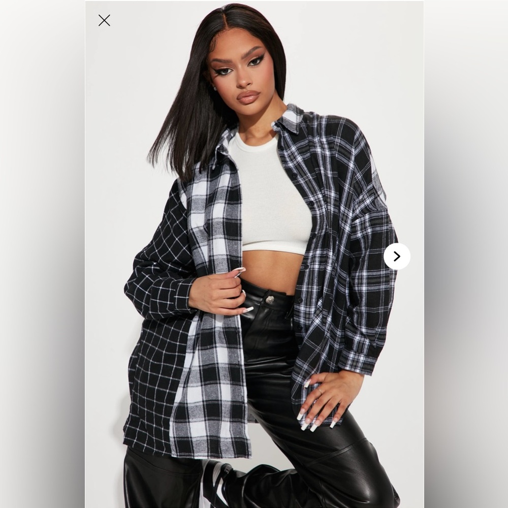 Black & White Flannel